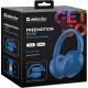 Гарнітура (навушники) Defender FreeMotion B490 Bluetooth, 3,5 мм, USB-C, синя