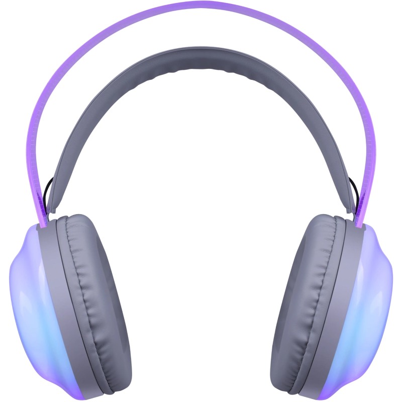 Bluetooth-гарнітура (навушники з мікрофоном) Defender FreeMotion B651 RGB, біла