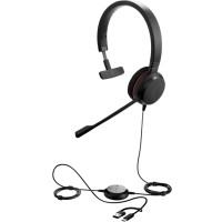Гарнитура (наушники с микрофоном) Jabra EVOLVE 20 MS Mono USB C/A