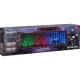 Клавіатура ігрова (геймерська клавіатура) Defender Spark GK-300L UA LED чорна