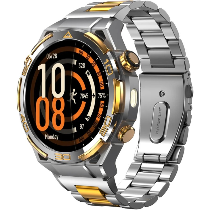 Смартгодинник (розумний годинник) Blackview W90 Pro сріблястий, AMOLED 1,43″