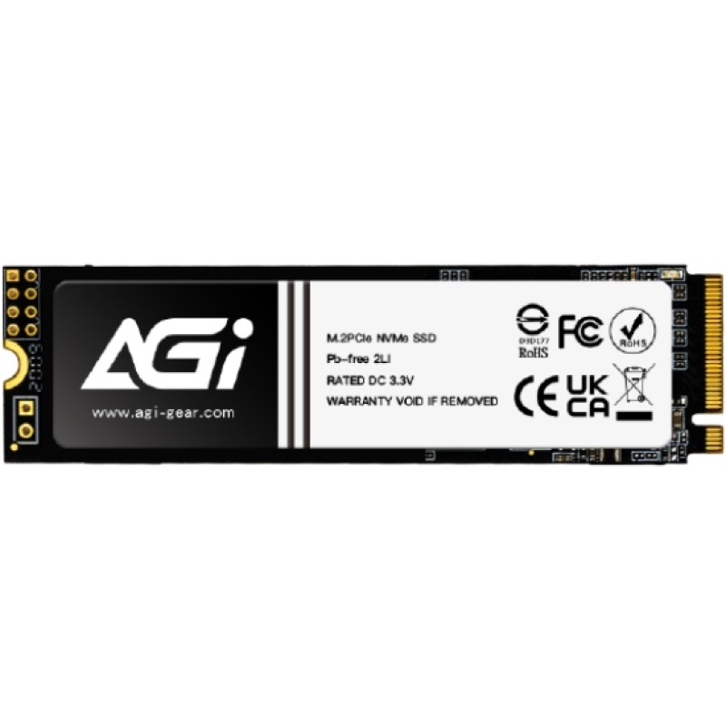 SSD-накопичувач (твердотільний накопичувач) AGI AI818 M.2 1 ТБ SSD-накопичувач (твердотільний накопичувач) AGI AI818 M.2 1 ТБ