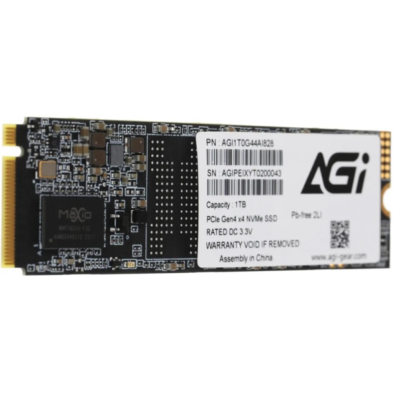 Внутрішній SSD (твердотільний накопичувач) AGI AI828 1 ТБ