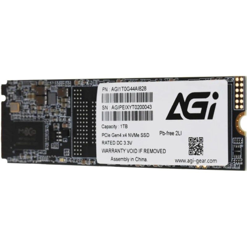 Внутрішній SSD (твердотільний накопичувач) AGI AI828 1 ТБ