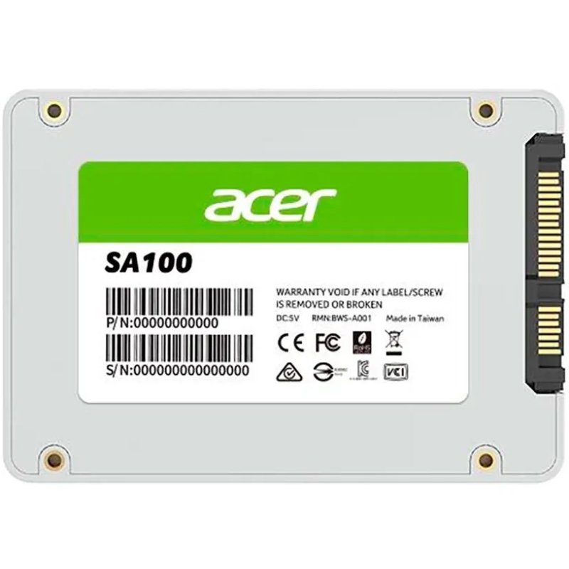 SSD-накопичувач (твердотільний диск) Acer SA100 240 ГБ 2.5" SATA III