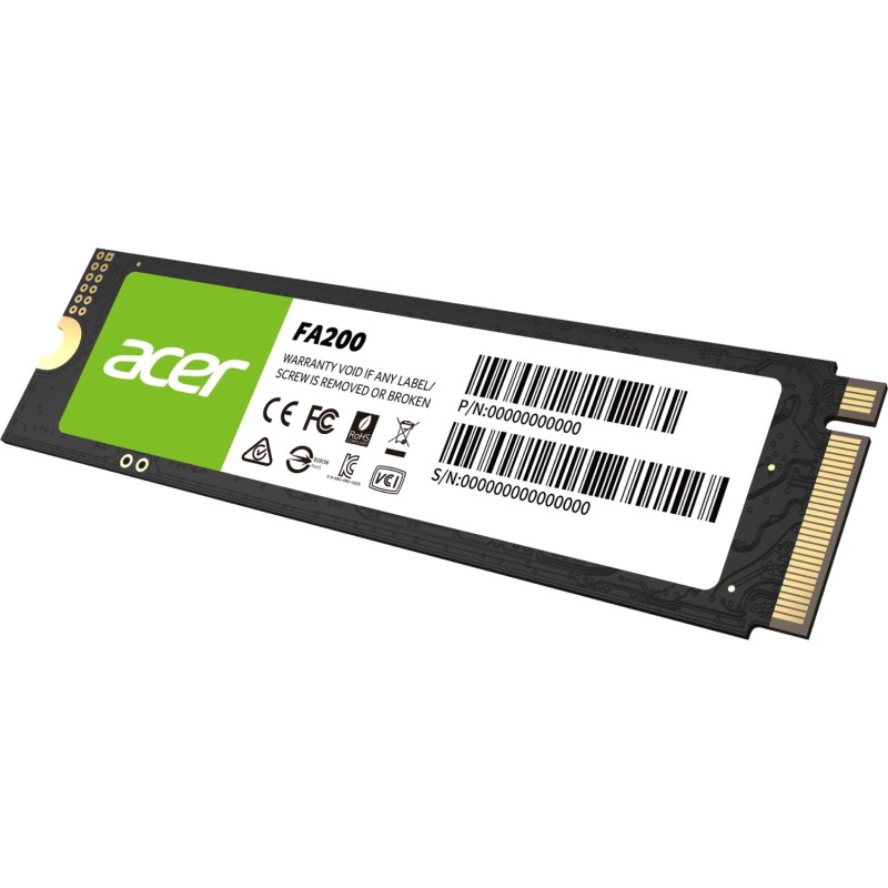 Внутрішній SSD (твердотільний накопичувач) Acer FA200 2 ТБ M.2 PCIe Gen 4x4