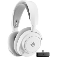 Игровая гарнитура (игровые наушники) SteelSeries Arctis Nova 7P Gen 2 Wireless White белая