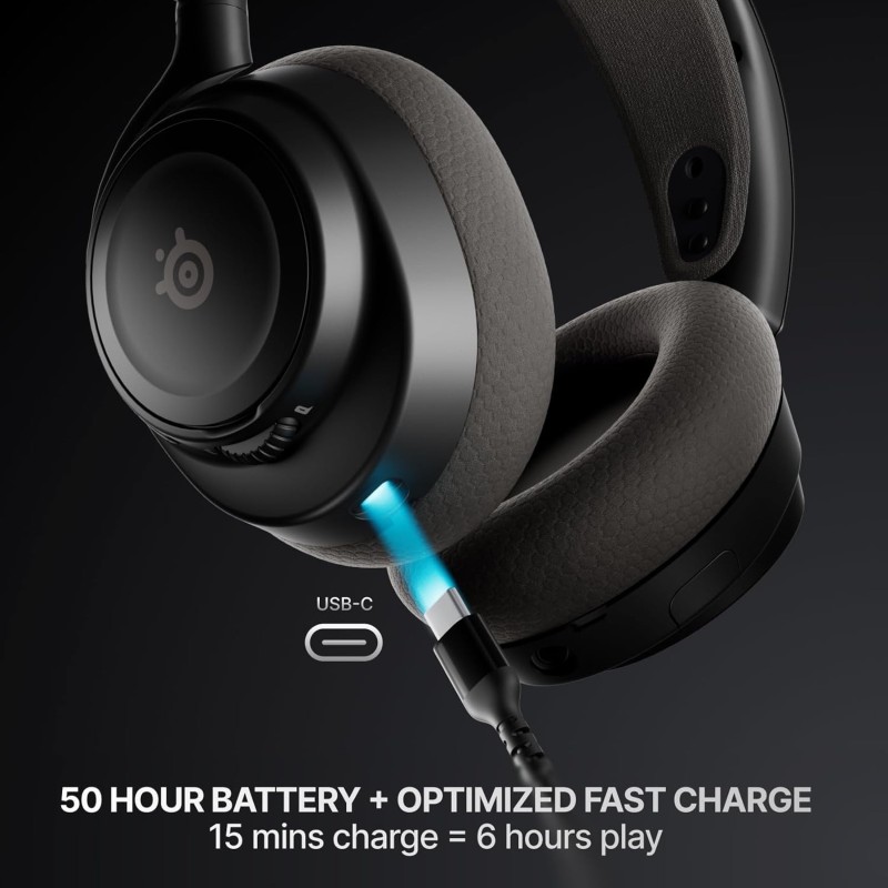 Ігрова гарнітура (ігрові навушники) SteelSeries Arctis Nova 7X Gen 2 Wireless чорна