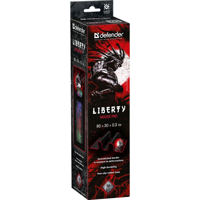 Игровой коврик для мыши (игровая поверхность) Defender Liberty 800×300×3 мм