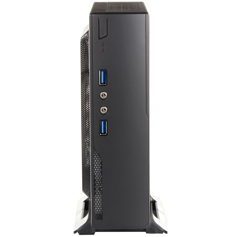 Корпус (компьютерный корпус) Casecom M300-2U3 90W mini-ITX, чёрный