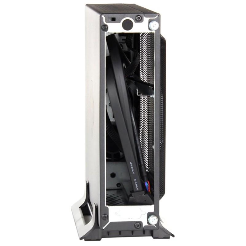 Корпус (компьютерный корпус) Casecom M300-2U3 90W mini-ITX, чёрный