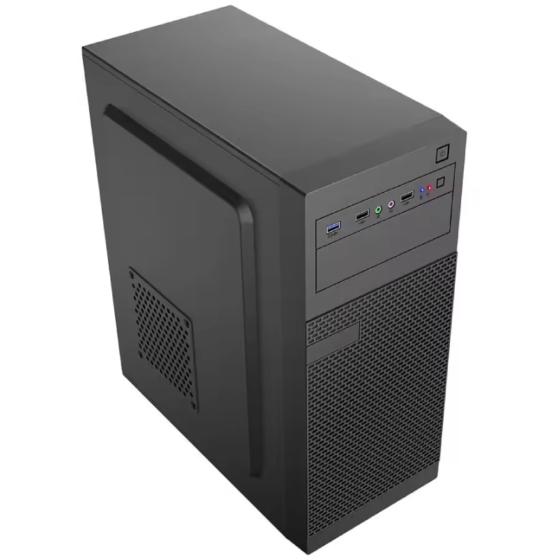 Корпус для ПК (комп'ютерний корпус) Casecom GN-3204 500 Вт, чорний Корпус для ПК (комп'ютерний корпус) Casecom GN-3204 500 Вт, чорний