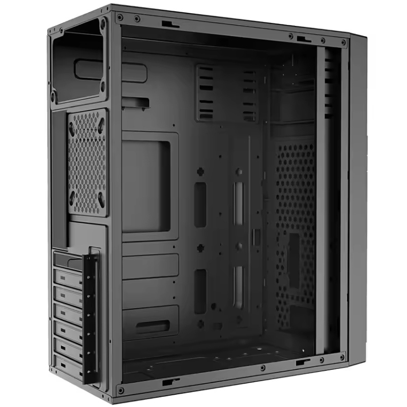 Корпус для ПК (комп'ютерний корпус) Casecom GN-3204 500 Вт, чорний Корпус для ПК (комп'ютерний корпус) Casecom GN-3204 500 Вт, чорний