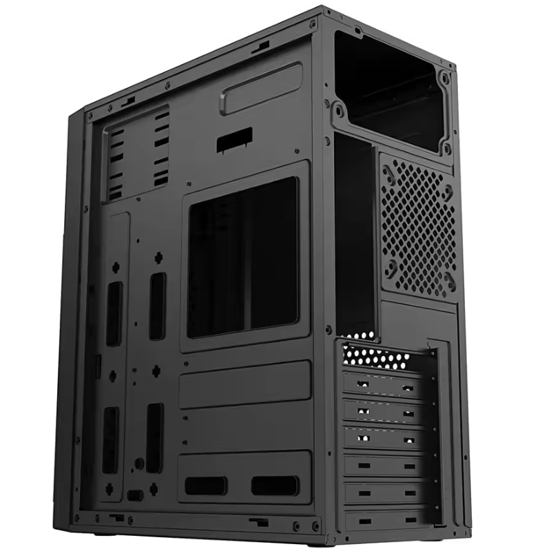Корпус для ПК (комп'ютерний корпус) Casecom GN-3204 500 Вт, чорний Корпус для ПК (комп'ютерний корпус) Casecom GN-3204 500 Вт, чорний
