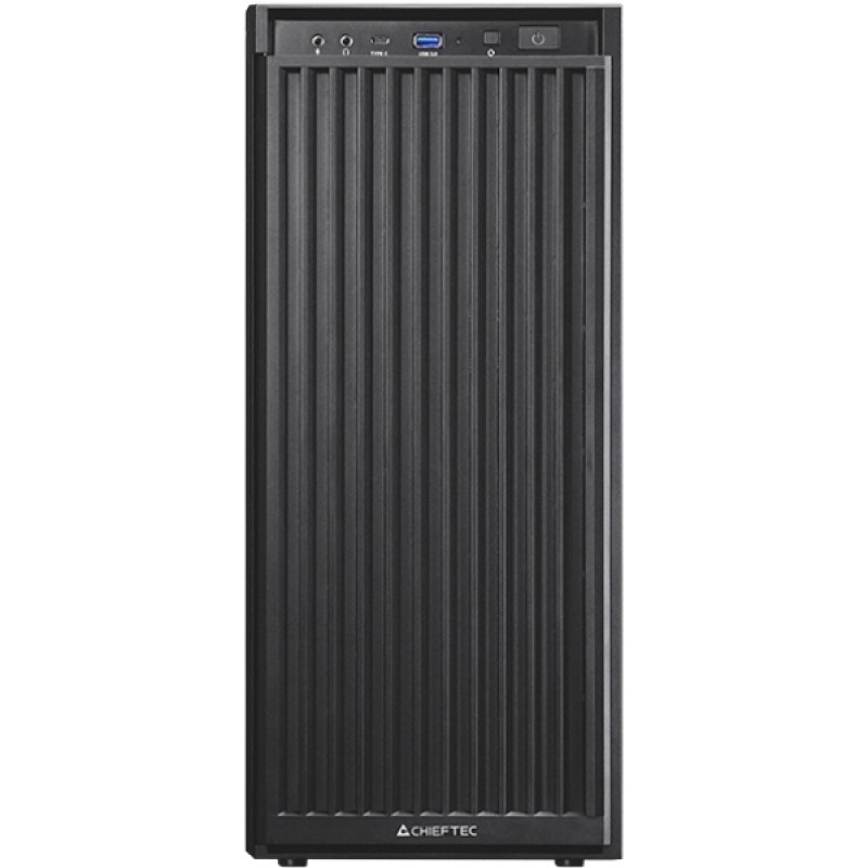 Корпус для ПК (системный блок) Chieftec UNI BW-01B-OP ATX, чёрный, без БП Корпус для ПК (системный блок) Chieftec UNI BW-01B-OP ATX, чёрный, без БП