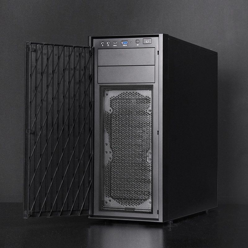 Корпус для ПК (системный блок) Chieftec UNI BW-01B-OP ATX, чёрный, без БП Корпус для ПК (системный блок) Chieftec UNI BW-01B-OP ATX, чёрный, без БП
