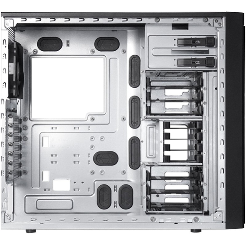 Корпус для ПК (системный блок) Chieftec UNI BW-01B-OP ATX, чёрный, без БП Корпус для ПК (системный блок) Chieftec UNI BW-01B-OP ATX, чёрный, без БП