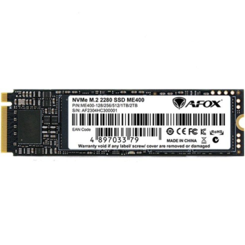 SSD-накопитель (твердотельный накопитель) AFox ME400 1 ТБ M.2