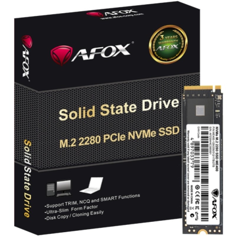 SSD-накопитель (твердотельный накопитель) AFox ME400 1 ТБ M.2