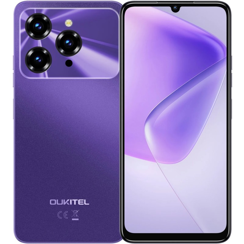 Смартфон (мобильный телефон) Oukitel C6 5G 12/512 ГБ, фиолетовый