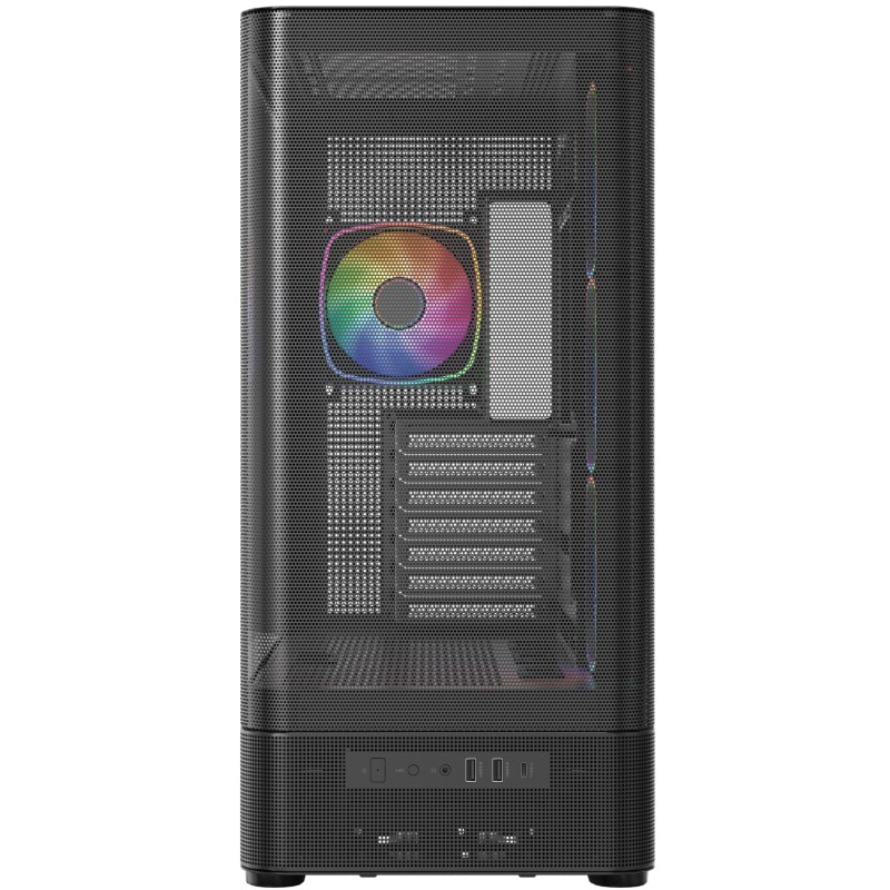 Корпус (компьютерный корпус) Modecom VOLCANO AQ400 ARGB LCD 6,2″, чёрный без БП Корпус (компьютерный корпус) Modecom VOLCANO AQ400 ARGB LCD 6,2″, чёрный без БП