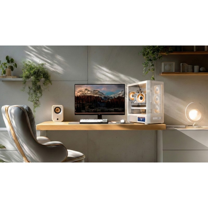 Корпус (компьютерный корпус) Modecom VOLCANO AQ400 ARGB белый с LCD 6,2" Корпус (компьютерный корпус) Modecom VOLCANO AQ400 ARGB белый с LCD 6,2"