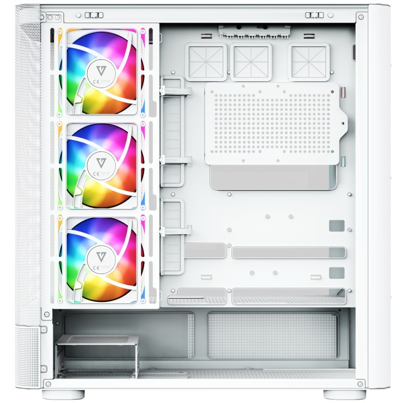 Корпус (компьютерный корпус) Modecom VOLCANO AQ400 ARGB белый с LCD 6,2" Корпус (компьютерный корпус) Modecom VOLCANO AQ400 ARGB белый с LCD 6,2"