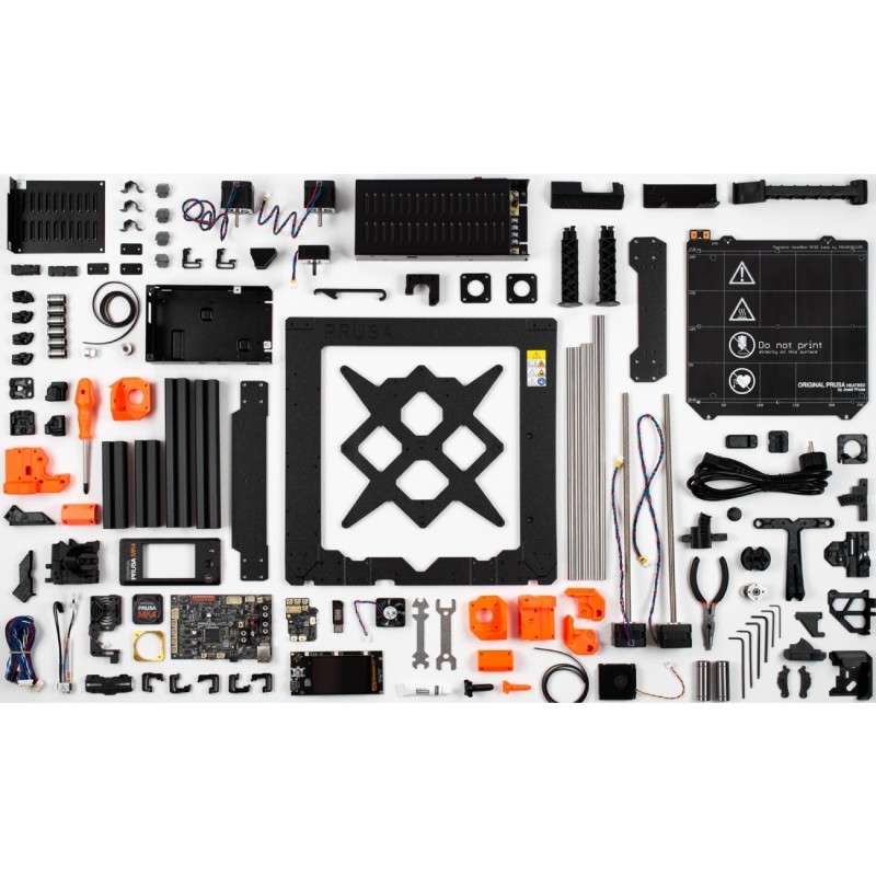 3D-принтер (FDM-принтер) PRUSA MK4S Bundle KIT 250×210×220 мм, чёрный 3D-принтер (FDM-принтер) PRUSA MK4S Bundle KIT 250×210×220 мм, чёрный