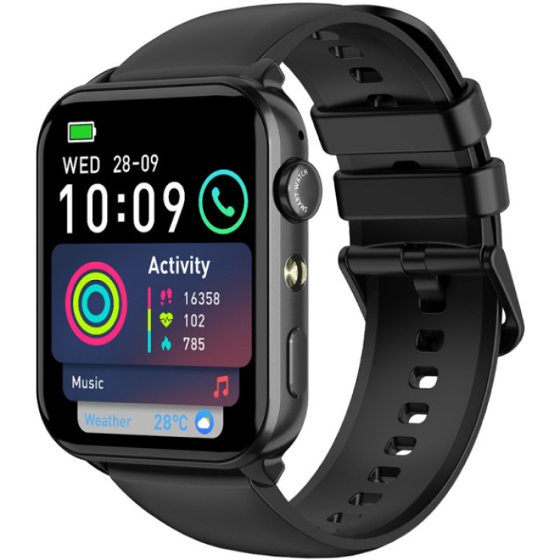 Смартгодинник (розумний годинник) Blackview R30 Max чорний Смартгодинник (розумний годинник) Blackview R30 Max чорний