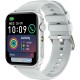 Смартгодинник (розумний годинник) Blackview R30 Max сріблястий