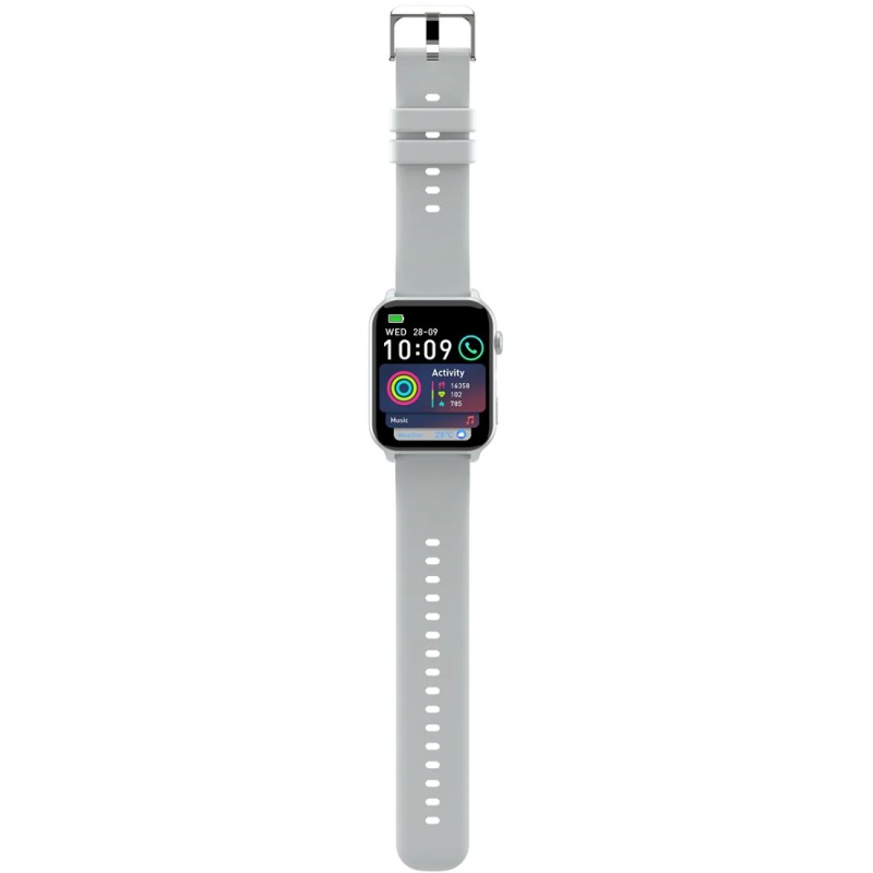 Смартгодинник (розумний годинник) Blackview R30 Max сріблястий