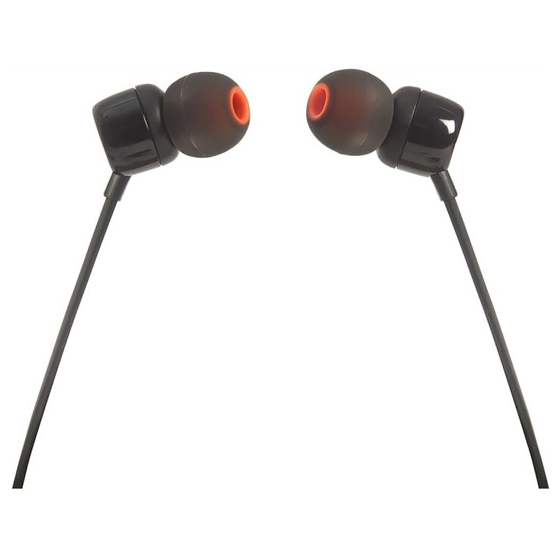 Навушники (вакуумні навушники) JBL T110 чорні Навушники (вакуумні навушники) JBL T110 чорні