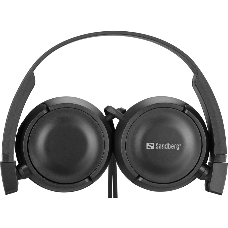 Навушники (гарнітура) Sandberg Saver MiniJack HeadPhone Travel чорні