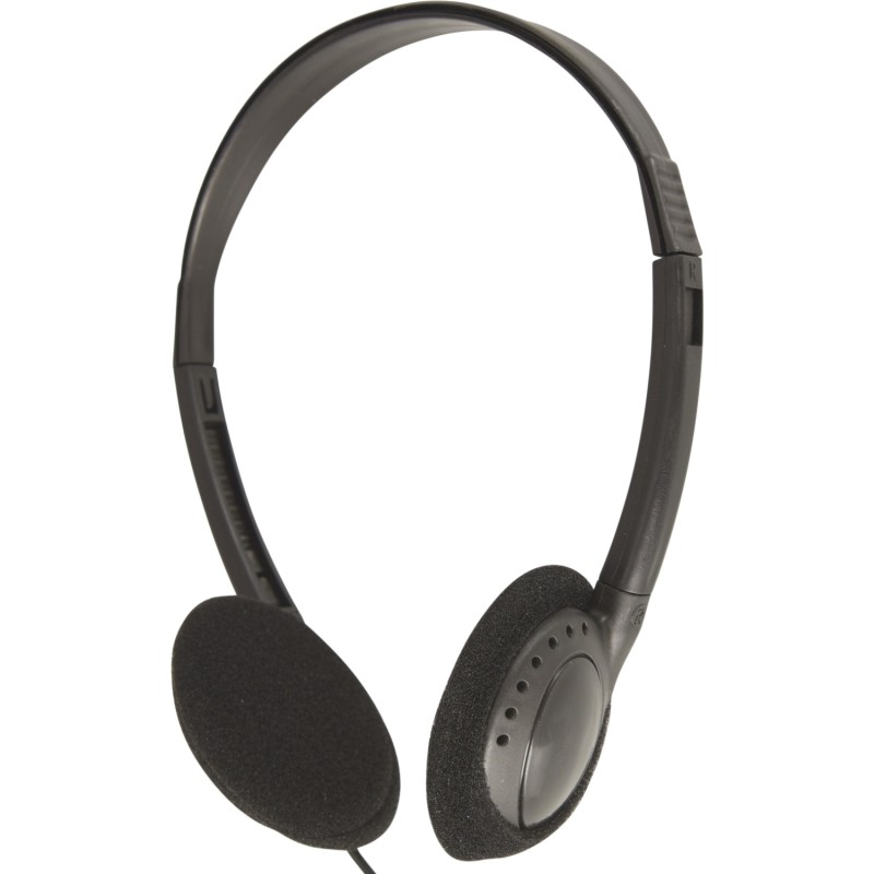 Дротові навушники (накладна гарнітура) Sandberg MiniJack Headphone Bulk 3,5 мм, чорні