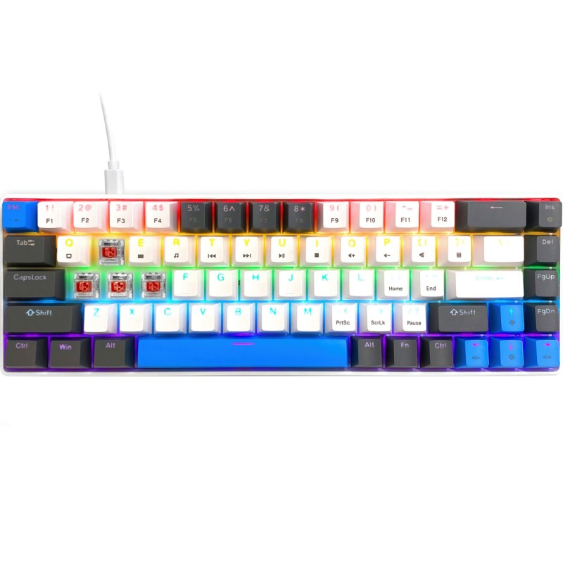Игровая механическая клавиатура (механическая клавиатура) Media-Tech MT1259 68 клавиш