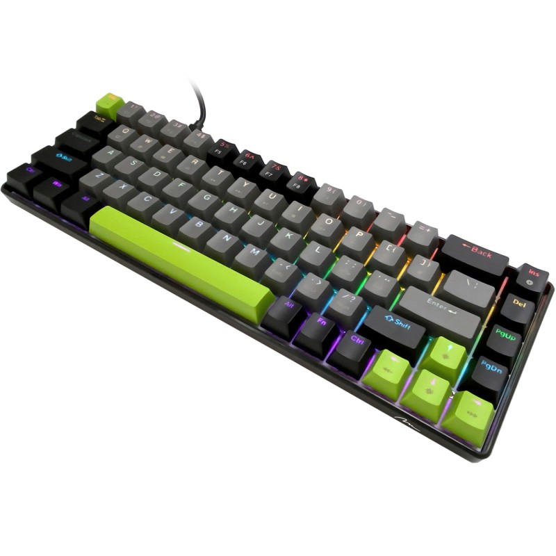 Клавиатура игровая механическая (механическая клавиатура) Media-Tech MT1260 RED CORE MX60 68 клавиш