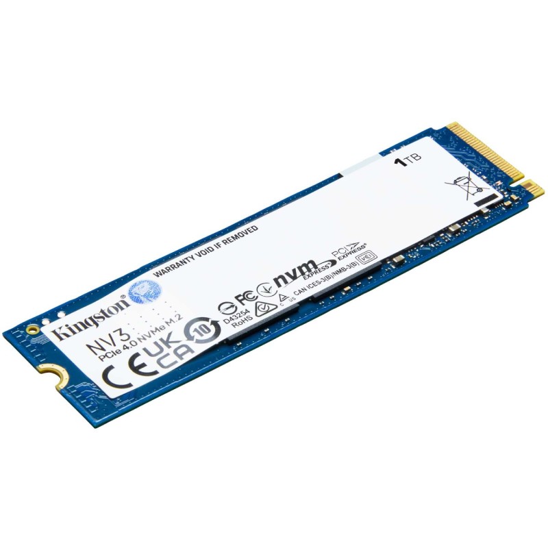 SSD-накопичувач (твердотільний диск) Kingston NV3 M.2 PCIe 4.0 x4, 1 ТБ