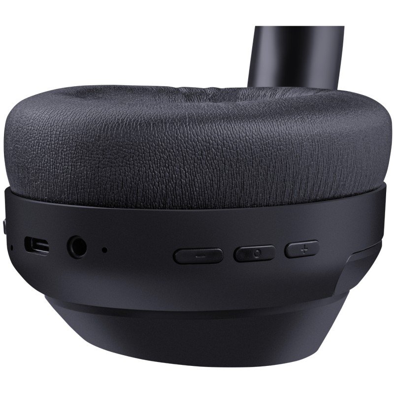 Гарнитура (наушники) Defender FreeMotion B1020 Bluetooth, ANC, чёрная Гарнитура (наушники) Defender FreeMotion B1020 Bluetooth, ANC, чёрная