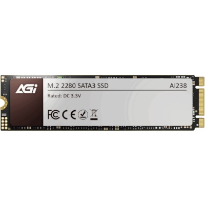 SSD накопичувач (твердотільний диск) AGI AI238 512 ГБ SSD накопичувач (твердотільний диск) AGI AI238 512 ГБ