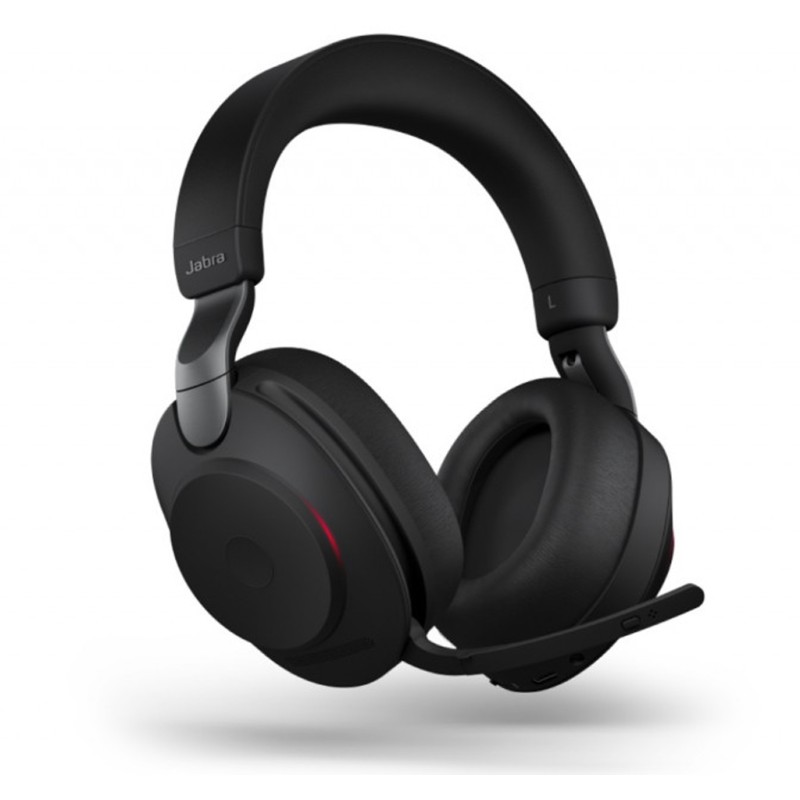 Бездротова гарнітура (навушники з мікрофоном) Jabra EVOLVE2 65 MS USB-A Stereo чорна
