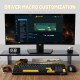 Клавіатура ігрова механічна Attack Shark X98 102кл. RGB, Wireless, Star Black Клавіатура ігрова механічна Attack Shark X98 102кл. RGB, Wireless, Star Black