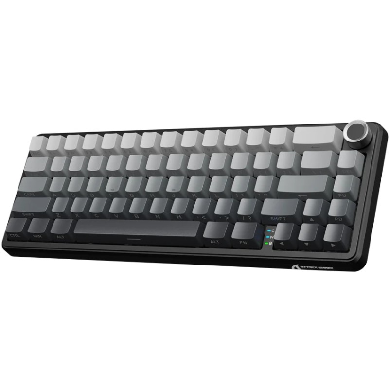 Клавіатура ігрова механічна Attack Shark X66 66кл. RGB, Wireless, Moonlit Night