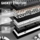 Клавіатура ігрова механічна Attack Shark X66 66кл. RGB, Wireless, Moonlit Night