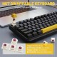 Клавіатура ігрова механічна Attack Shark X98 Pro 99кл. RGB, Wireless, TFT disp., Star Black Клавіатура ігрова механічна Attack Shark X98 Pro 99кл. RGB, Wireless, TFT disp., Star Black