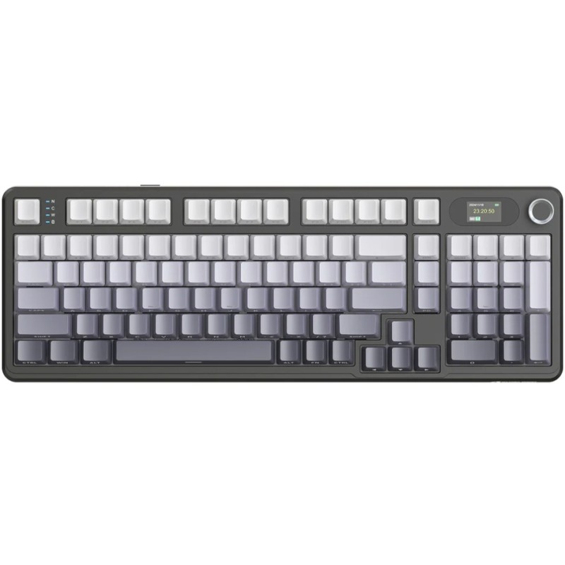 Клавіатура ігрова механічна Attack Shark X98 Pro 99кл. RGB, Wireless, TFT disp., Moonlit Night