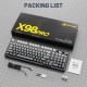 Клавіатура ігрова механічна Attack Shark X98 Pro 99кл. RGB, Wireless, TFT disp., Moonlit Night Клавіатура ігрова механічна Attack Shark X98 Pro 99кл. RGB, Wireless, TFT disp., Moonlit Night
