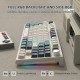 Клавіатура ігрова механічна Attack Shark K86 87кл.RGB, Wireless, TFT disp, Blue Whale Switch Клавіатура ігрова механічна Attack Shark K86 87кл.RGB, Wireless, TFT disp, Blue Whale Switch