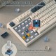 Клавіатура ігрова механічна Attack Shark K86 87кл.RGB, Wireless, TFT disp, Blue Whale Switch Клавіатура ігрова механічна Attack Shark K86 87кл.RGB, Wireless, TFT disp, Blue Whale Switch