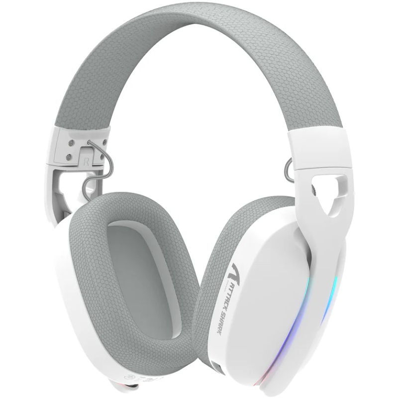 Ігрова гарнітура (ігрові навушники) Attack Shark L90 Wireless біла