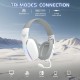 Ігрова гарнітура (ігрові навушники) Attack Shark L90 Wireless біла Ігрова гарнітура (ігрові навушники) Attack Shark L90 Wireless біла